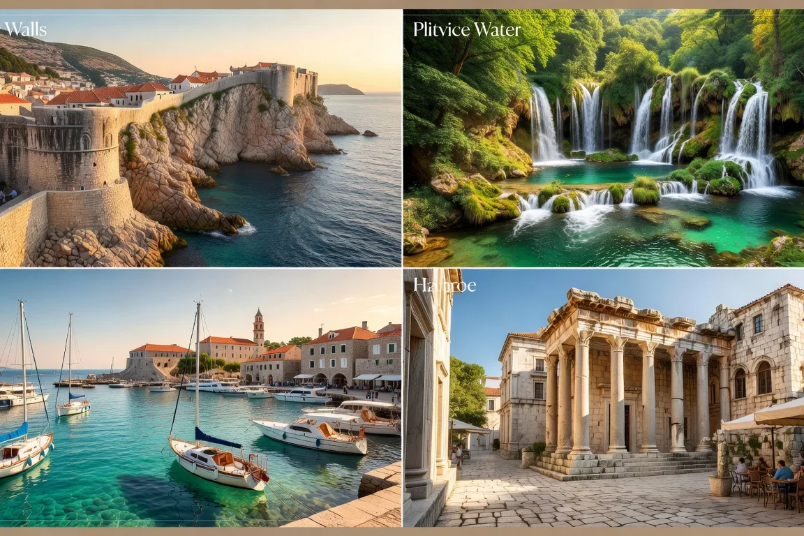 Panorama des principales destinations croates