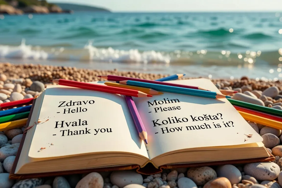 Lexique croate 2026 : 60 mots et phrases utiles pour voyager en Croatie