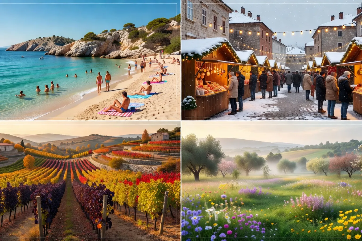 Croatie mois par mois : que faire concrètement chaque saison (2026)